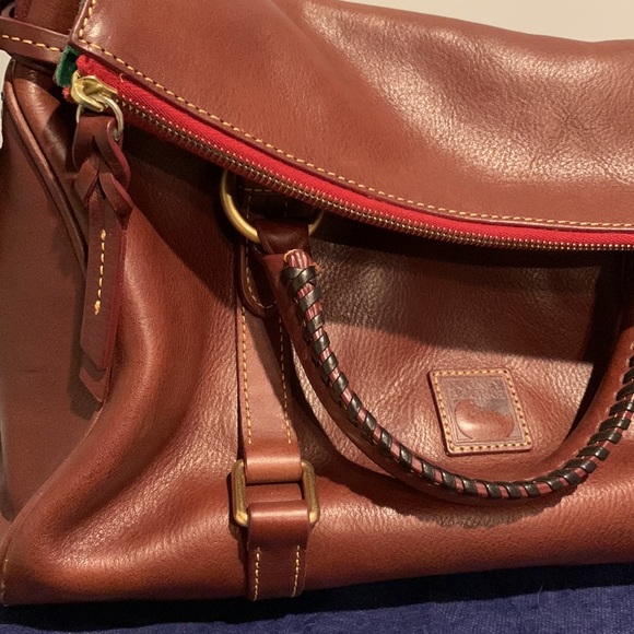 Dooney & Bourke Florentine Leather Satchel💕 - Picture 2 of 6
